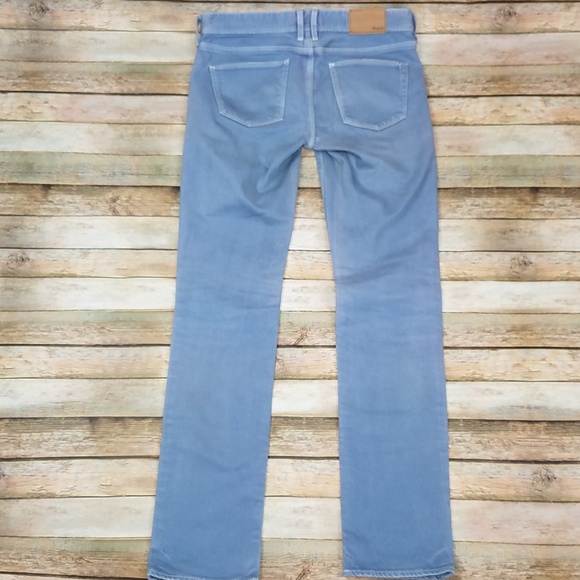 Madewell Rail Straight Light Blue Jeans 29x31.5 - Picture 8 of 8